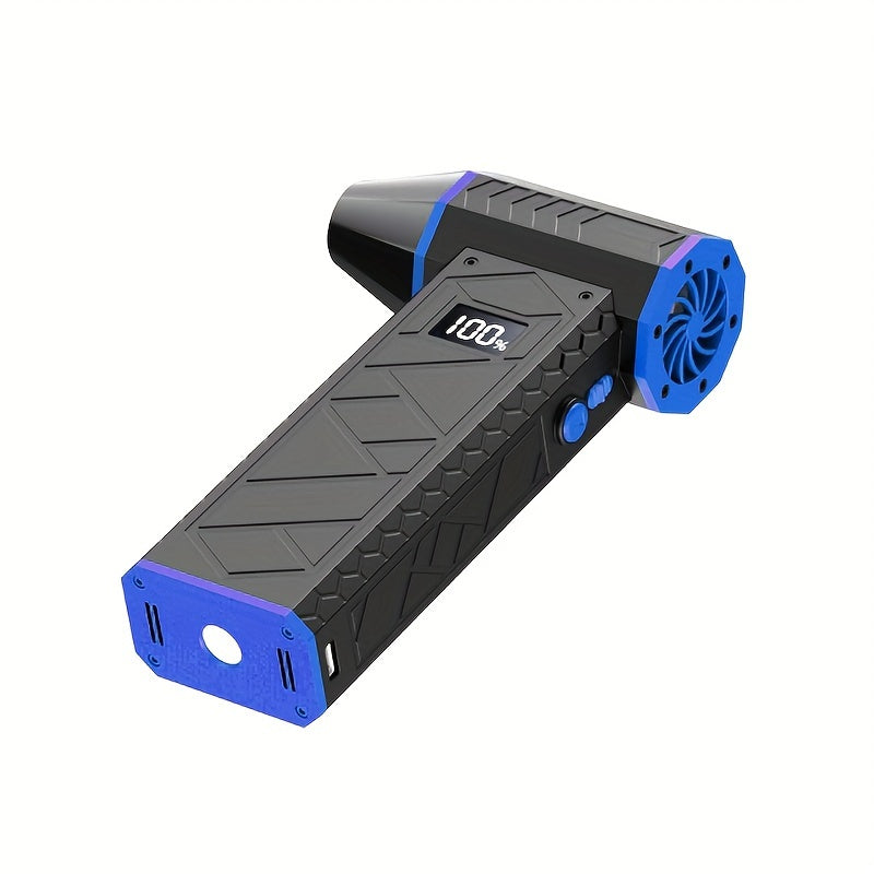 Портативный турбореактивный вентилятор с цифровым дисплеем, перезаряжаемый воздуходувка 36В