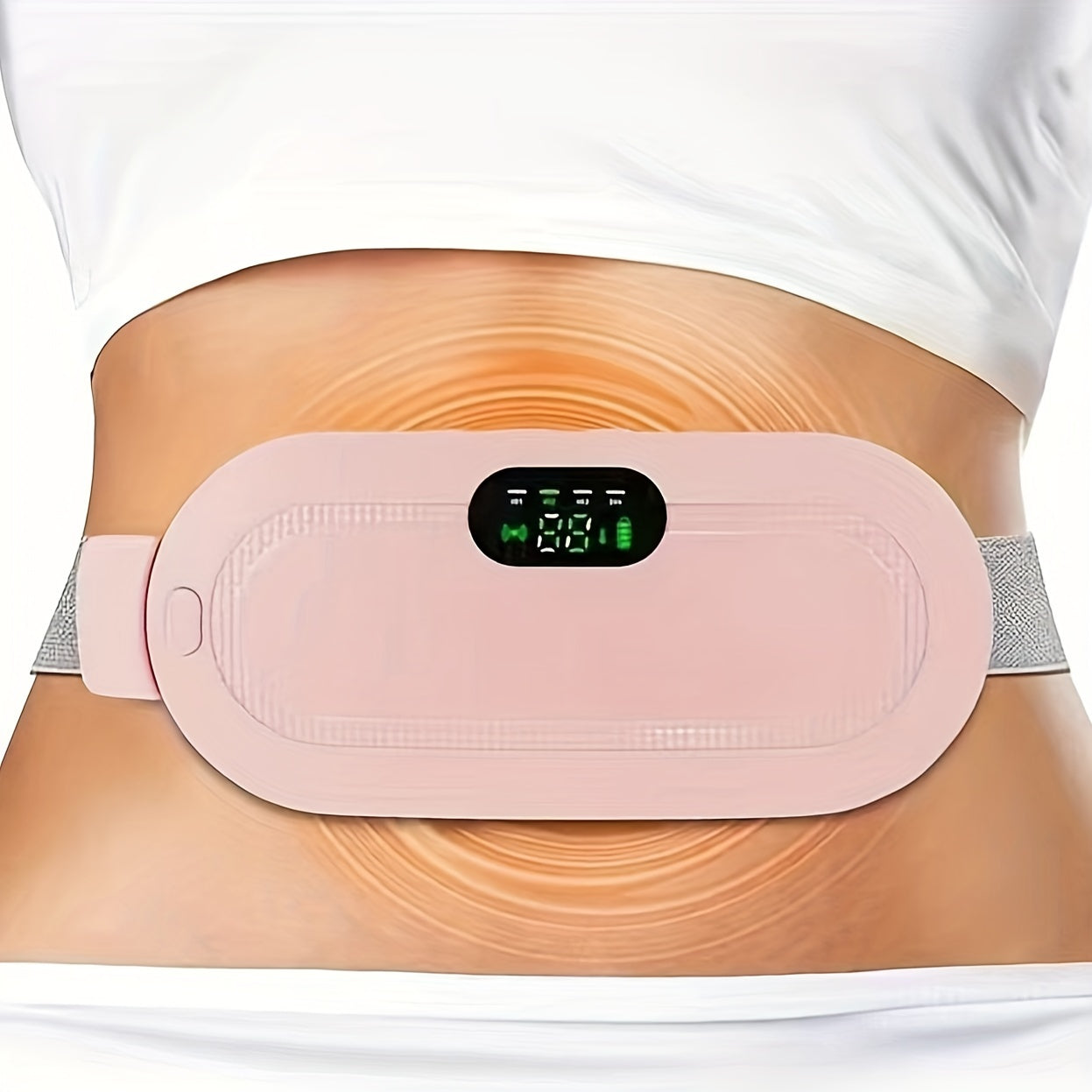 Cordless Heating Pad for Menstrual Comfort with Temperature and Massage Control