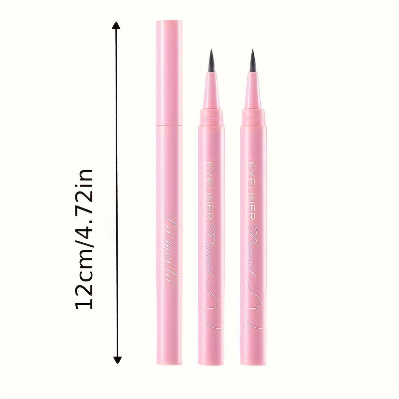 Bolígrafo delineador líquido impermeable para mujer, a prueba de manchas y de larga duración
