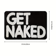 Felpudo de bienvenida antideslizante lavable a máquina 39.88cmx23.6cm alfombra de cocina y baño