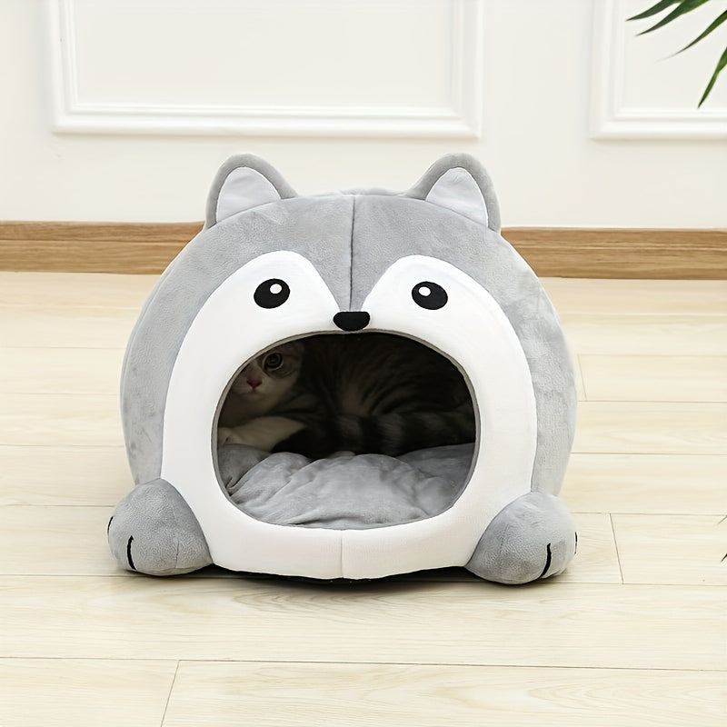 Pet Bed for Puppies and Kittens Soft Cozy Cat and Dog Sleeping Area