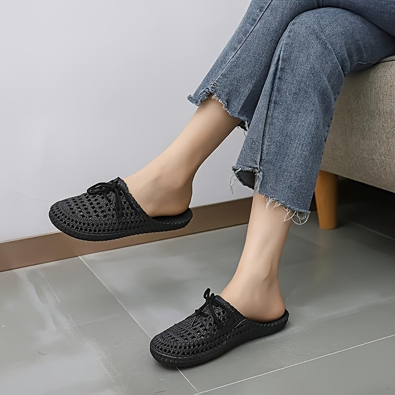 Women’s Summer Slide Sandals Breathable TPU Non-Slip Pool Shoes Black Pink Beige