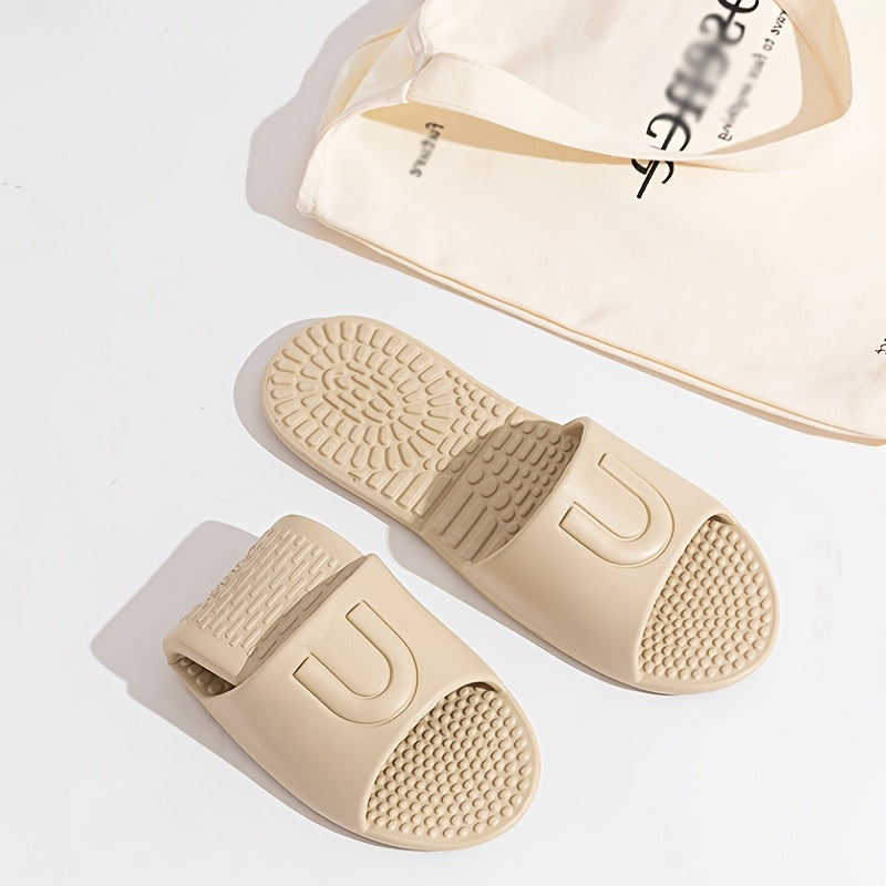 Portable Folding Slippers for Travel and Business Non-Slip Soft EVA