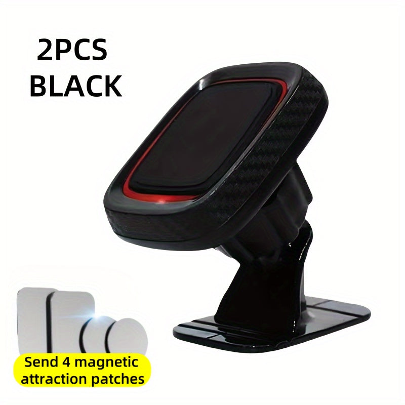 Soporte universal para coche con imán y plegable con rotación de 360°