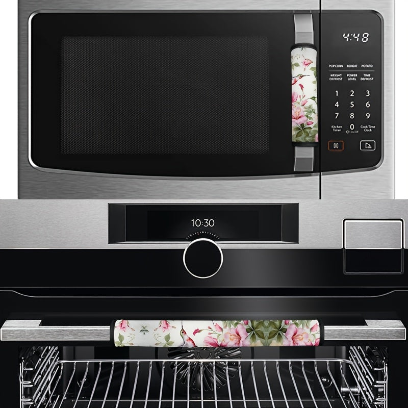 Refrigerator Handle Cover Set for Kitchen Appliances Anti-Slip Durable Four