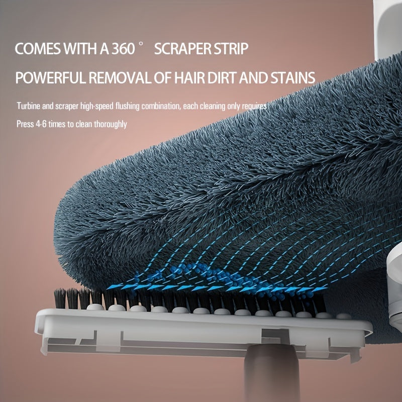 Lazy Mop - uy tozalash uchun eng yaxshi yechim! Bu qulay aylanuvchi mop va kova to'plami 5 ta almashtirish mop boshlariga ega bo'lib, kvadrat bo'lmagan lift, 360° aylanish va qo'lda yuvish imkoniyatini taqdim etadi. Chang yopish uchun mukammal.