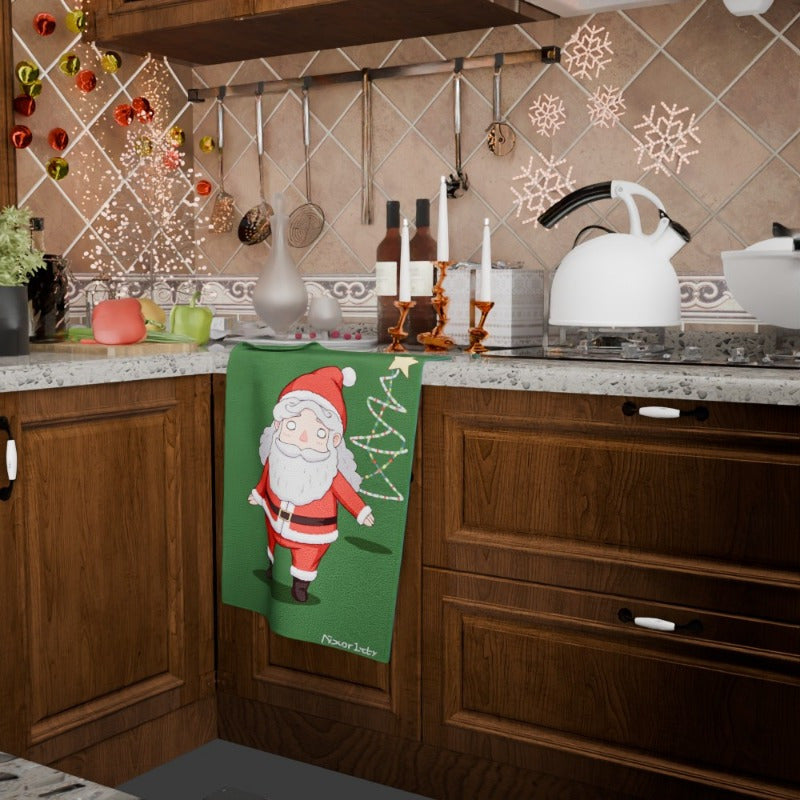 Christmas Wintertime Kitchen Decoration 18x66cm Soft DZVCY Merry Christmas