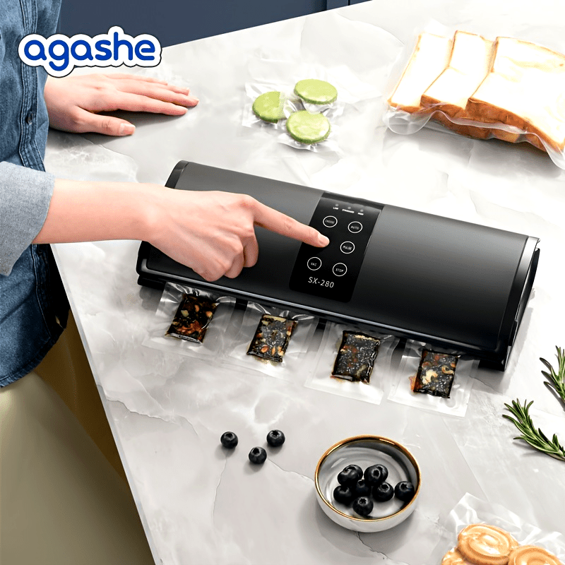 Vacuum Sealer with high-temp tape touch control panel for 28cm bags
