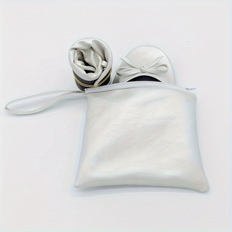 ayollar uchun buriladigan balet tufli, tugma bilan, yumshoq tagliklar, to'ylar uchun