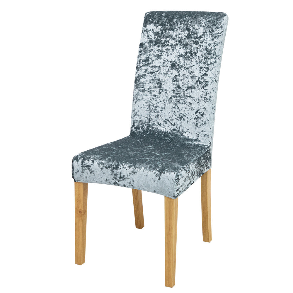 Velvet Dining Chair Slipcovers Protect and Add Elegance