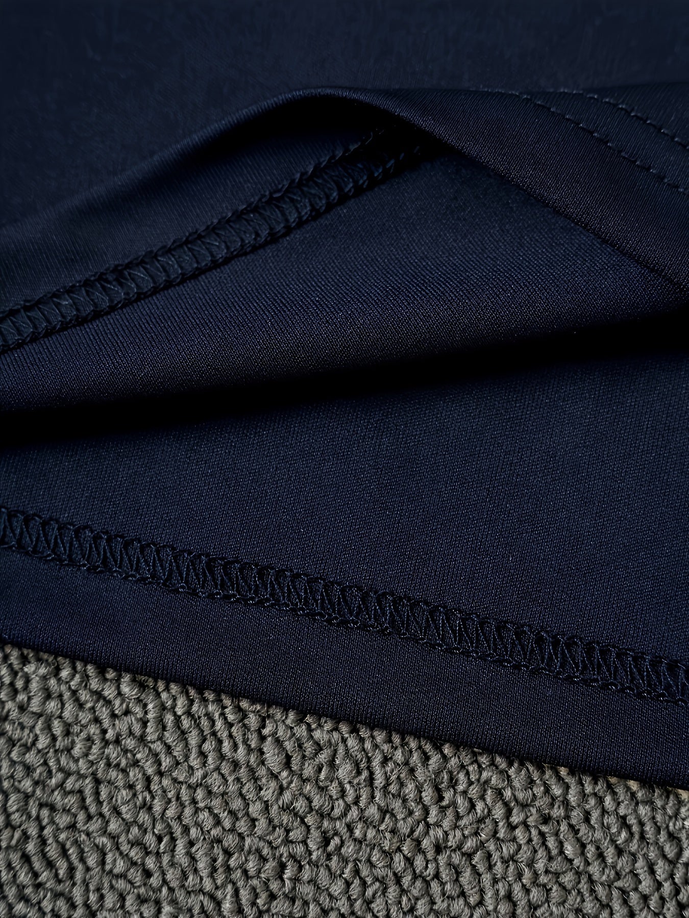 Men's Summer Cotton T-Shirt with Gradient Color Stripe Pattern Crew Neck Short Sleeve Casual Top