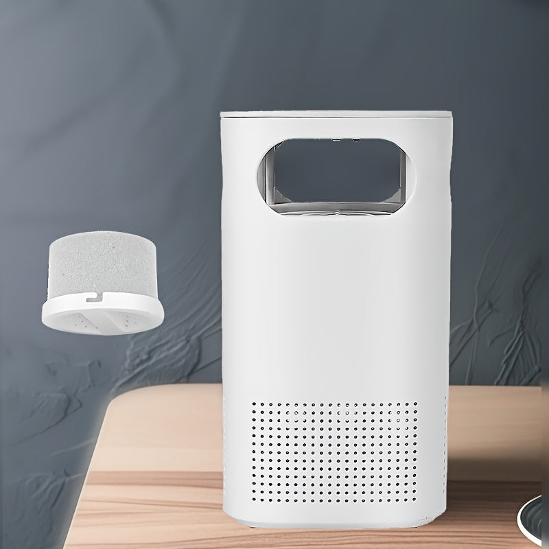 Air Purifier Desk Fan with 3-Speed, Odor Elimination, Ventilation Modes