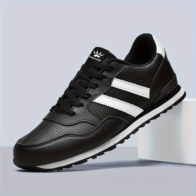Мужские низкие кроссовки для бега с нескользящей шнуровкой для путешествий и спортзала