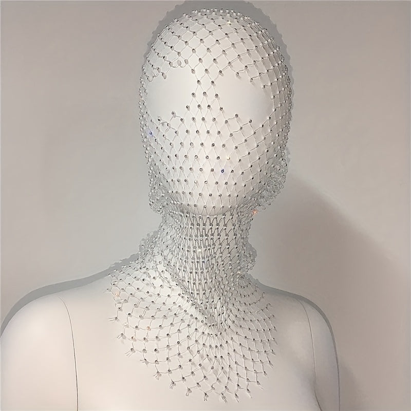 Crystal Mesh Headwear for Women Nightclub Body Jewelry Accessories