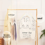 Kiyimlar uchun vakuum saqlash sumkasi, 1 ta, joyni tejovchi shkaf tashkilotchisi, kostyumlar, kurtkalar, palto uchun