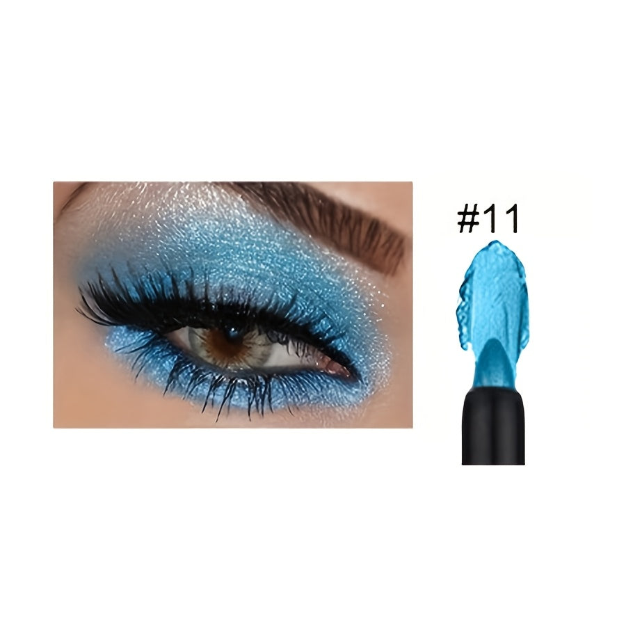 Set de lápices de ojos waterproof para mujer, 9-18 colores, de larga duración y brillo