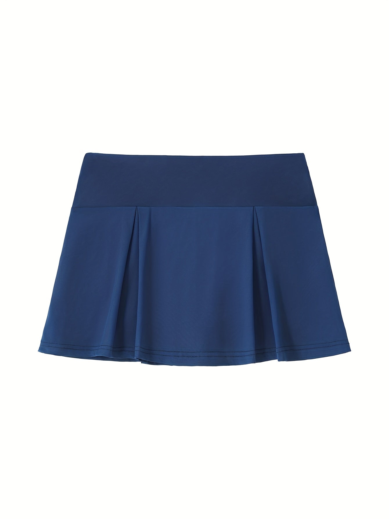 Plus Size Women's Athletic Skort Pants High Stretch Built-In Shorts Yoga Running