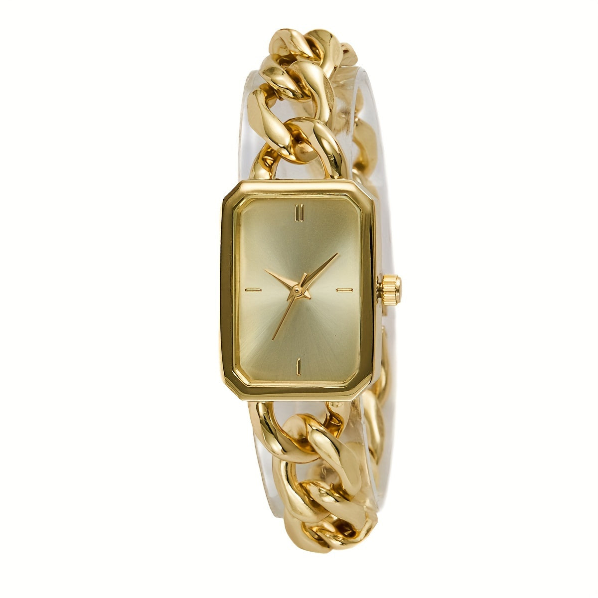 Women's Quartz Watch Gold Silver Tones with Accents Stylish Jewelry