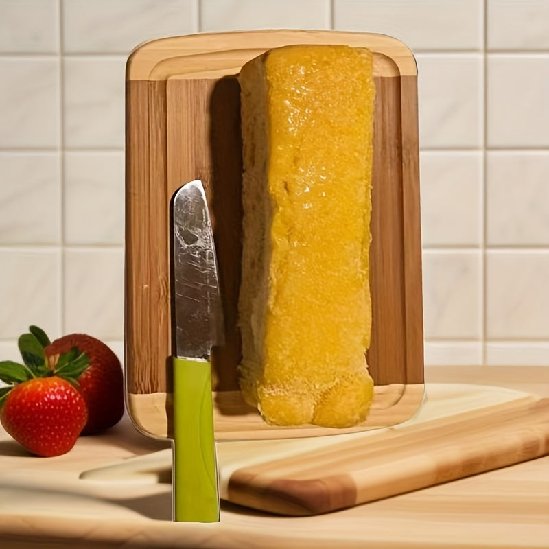 Bamboo Chopping Block Set 3-Piece Kitchen Prep Boards for Cooking and Entertaining