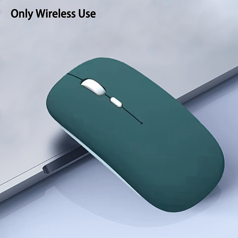 Wireless Ergonomic Slim Mouse for Gaming and Office Use Low Latency Windows 10 Compatible
