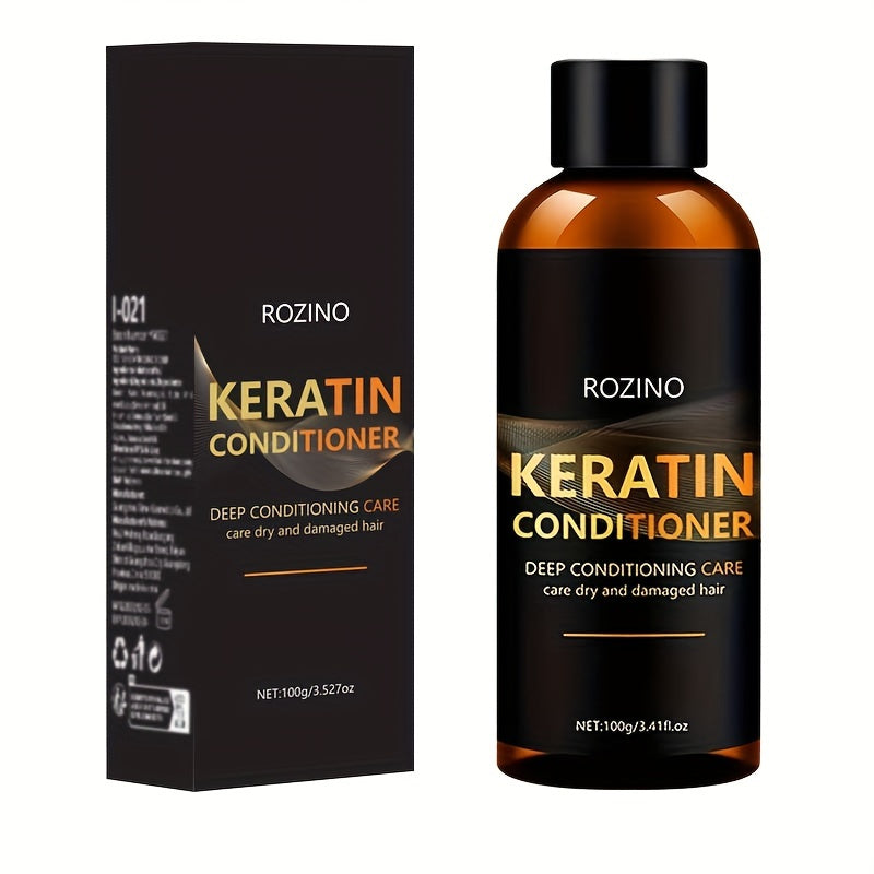 Unisex Keratin Hair Conditioner for Dry Damaged Hair Moisturizing Shine