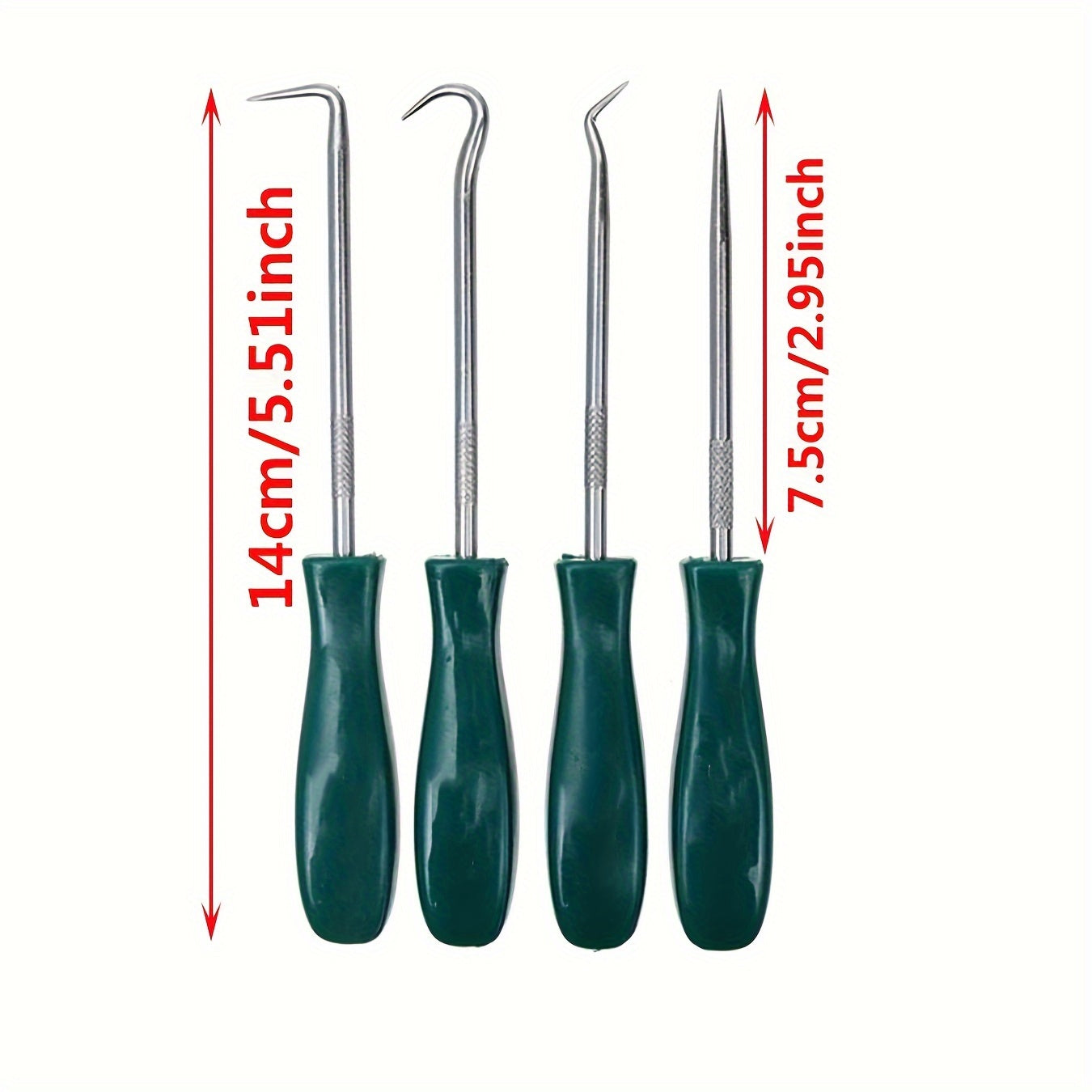 Auto Oil Seal Screwdriver Set 4-Piece Durable Alloy Gasket Removal Tools