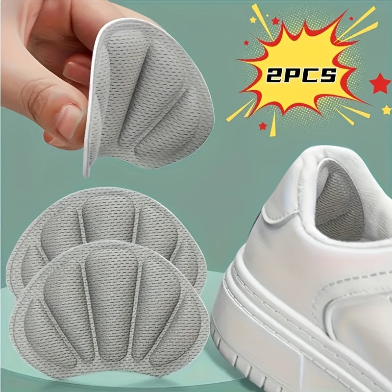2PCS Heel Cushion Pads Adhesive Foot Care Protectors for Shoes and Boots