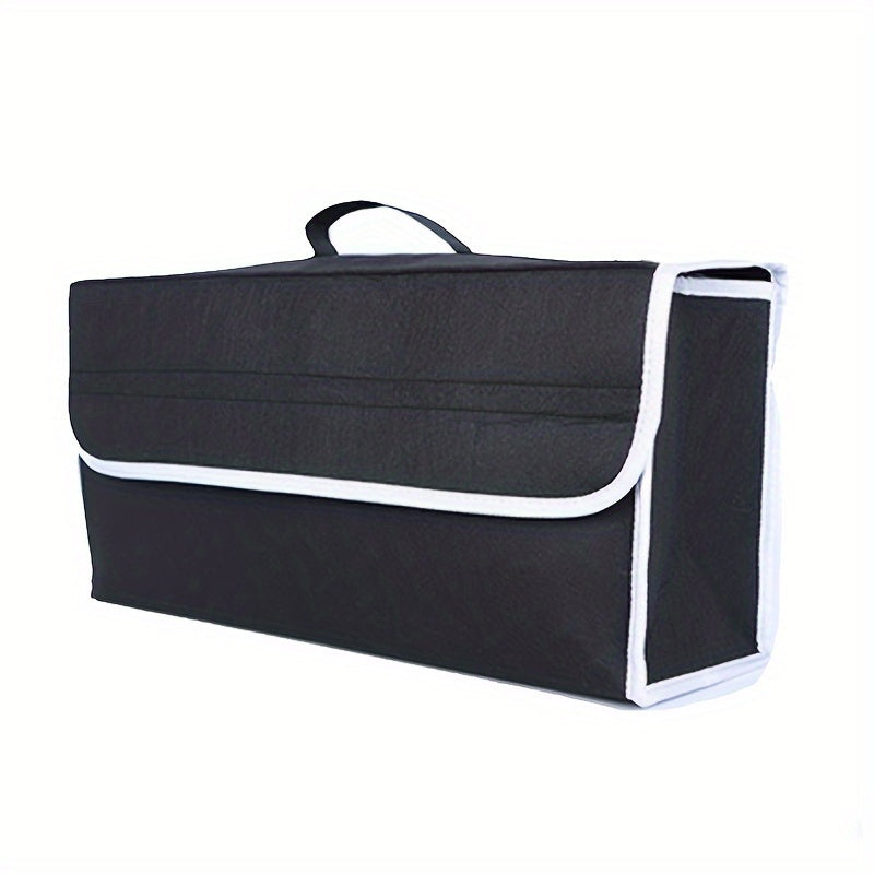Bolsa organizadora para maletero de coche, de fieltro, solución de almacenamiento para herramientas, resistente y duradera