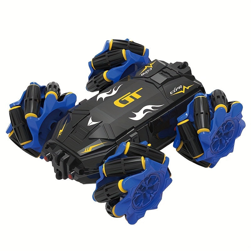 High-Speed All-Terrain Remote Control Car for Kids with Gesture Sensing Lights and Sounds Rechargeable