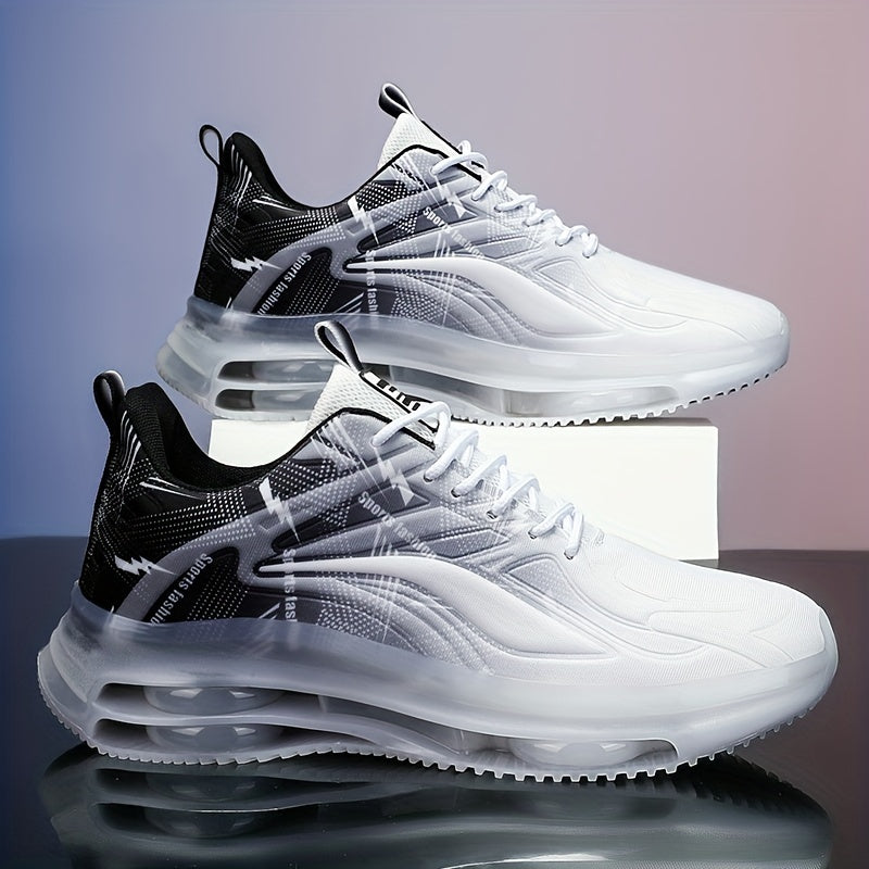 Men's Breathable Casual Running Shoes Lightweight Sneakers with Lace-Up Closure