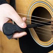 Arco de guitarra de PP negro para instrumentos clásicos y folclóricos Herramienta portátil creativa para puntear