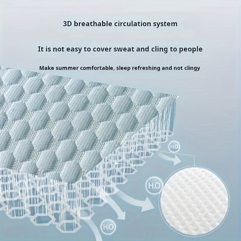 Set of 2 Breathable Tofu Pillows for Neck Support and Comfort at Home or Hotel