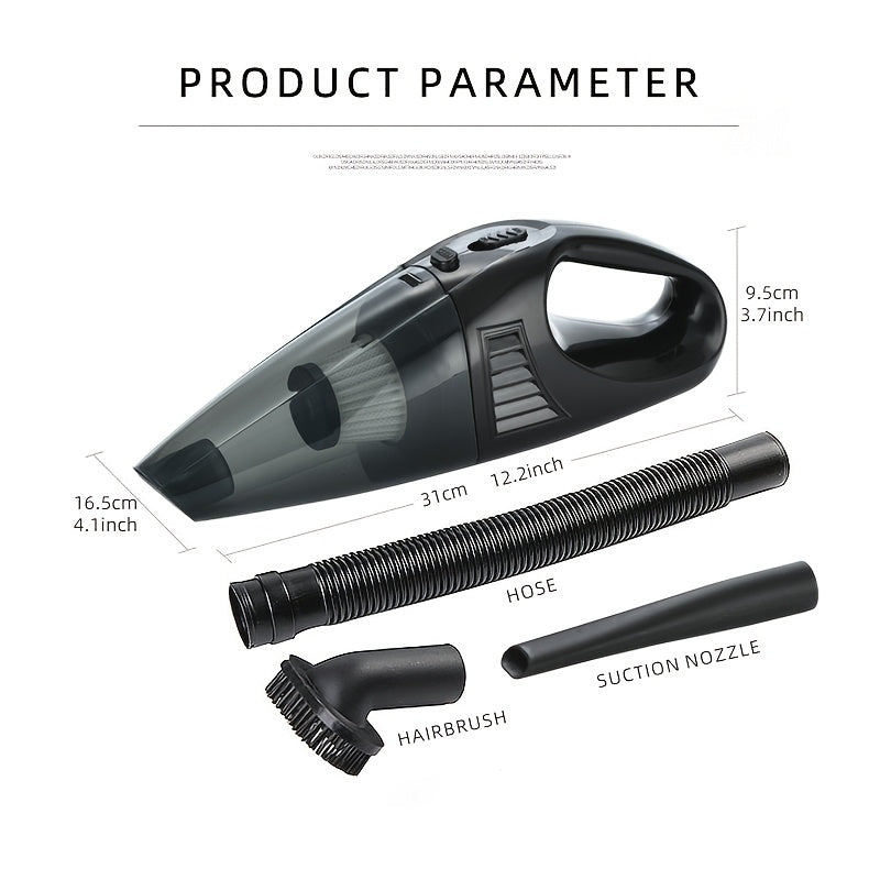 Portable Car Cleaner Mini Handheld Vacuum Wet Dry Strong Suction