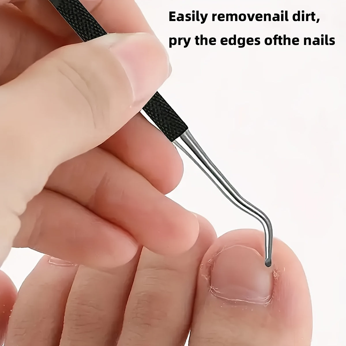 Heavy Duty Toenail Clippers for Seniors with Thick Nails Curved Blade Set of 6