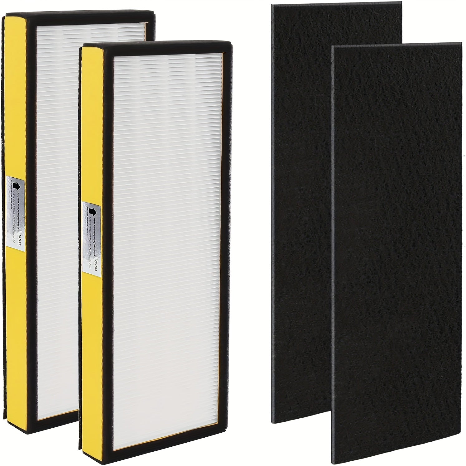 HEPA Activated Carbon Filter Replacement Kit for Air Purifiers Easy Install