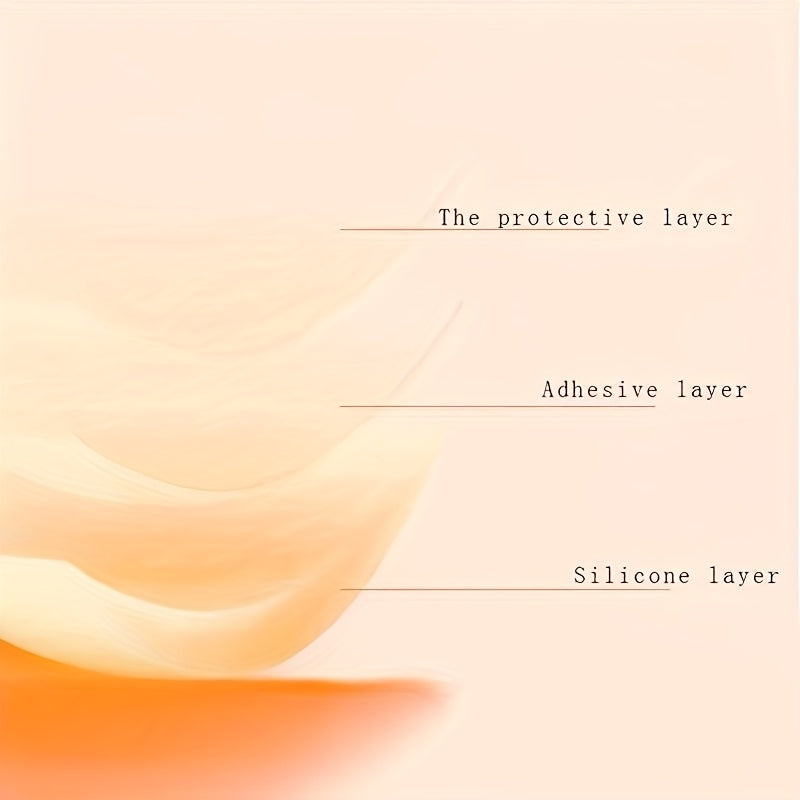 Invisible Silicone Lift Bra Strapless Seamless Push-Up Breathable Non-Woven Lingerie