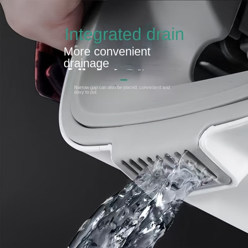 Spin Mop Bucket Set for Wet and Dry Cleaning, Durable Stainless Steel and Plastic