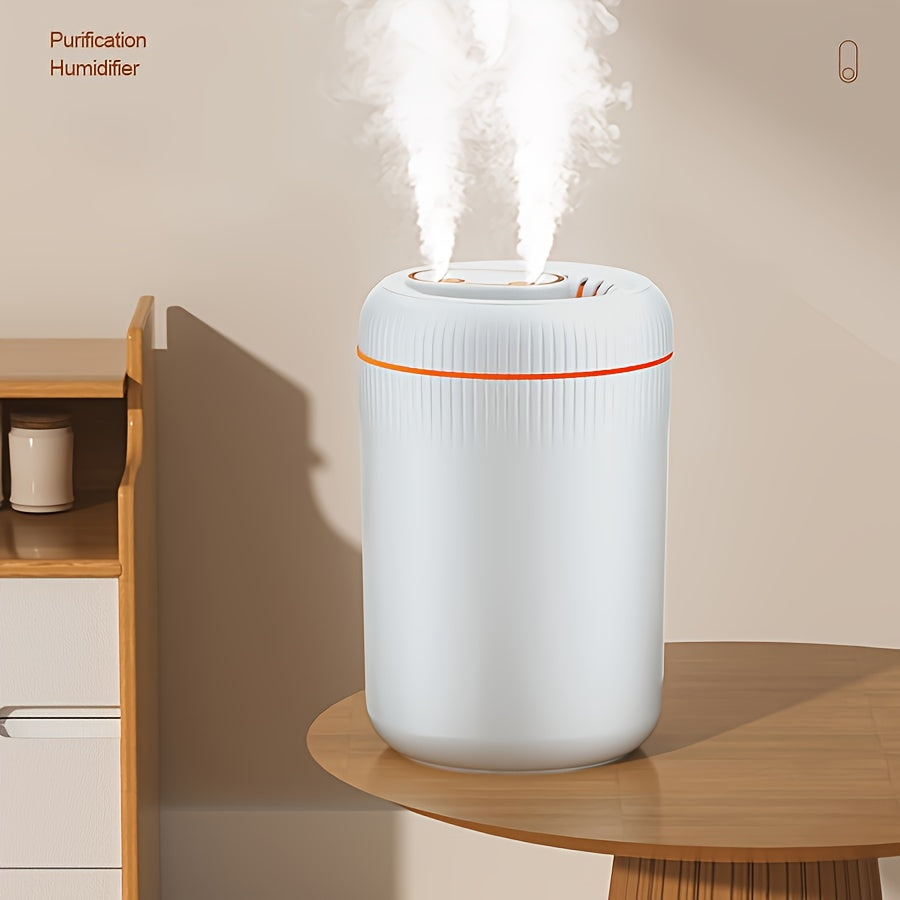 Увлажнитель воздуха USB с большой емкостью для помещений 10-20㎡ с подсветкой и автоматическим отключением