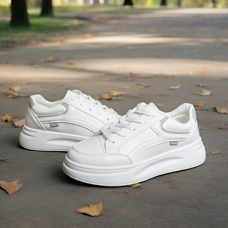 Women's Breathable Low-Top Sneakers Casual Running Gym Skateboarding Durable PVC EVA