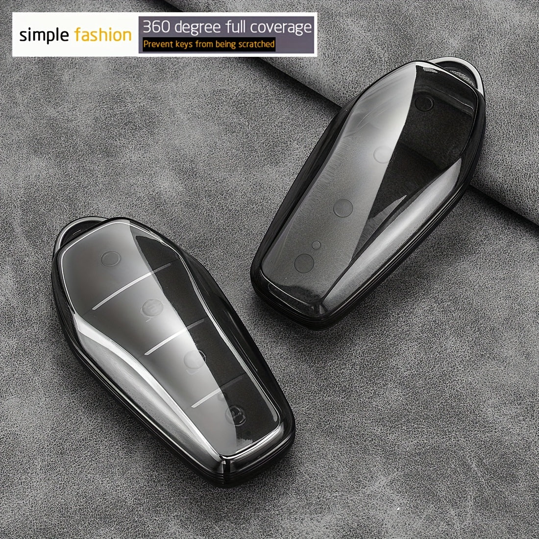 Durable TPU Car Key Fob Cover for Various Vehicle Models