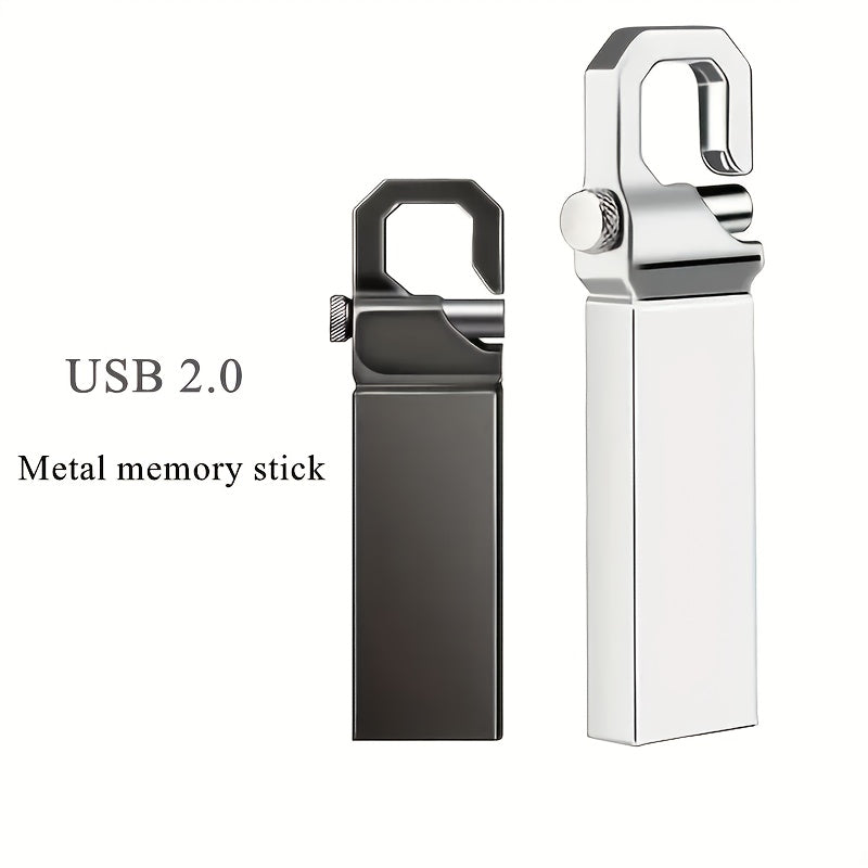 Metal USB Flash Drive 4GB 16GB 64GB Metal Shell Plug and Play Shockproof Storage