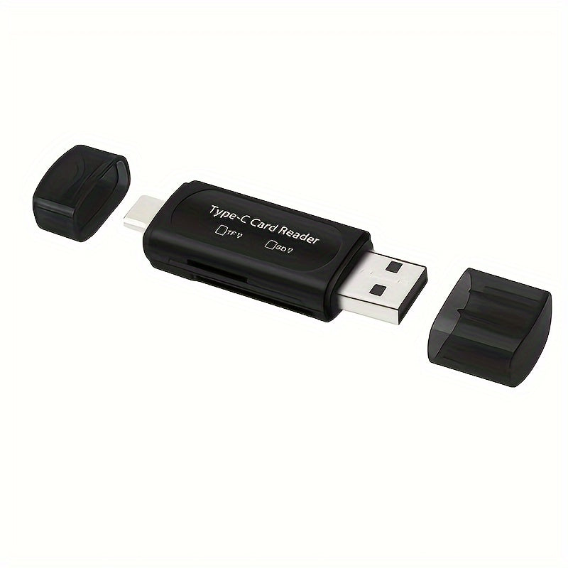 4-in-1 USB Micro SD karta o'quvchi Type C USB A dual slot PC MacBook Galaxy planshet Huawei uchun