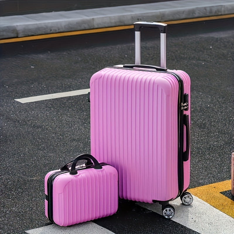 Maleta de carcasa dura duradera para mujeres y hombres con ruedas giratorias