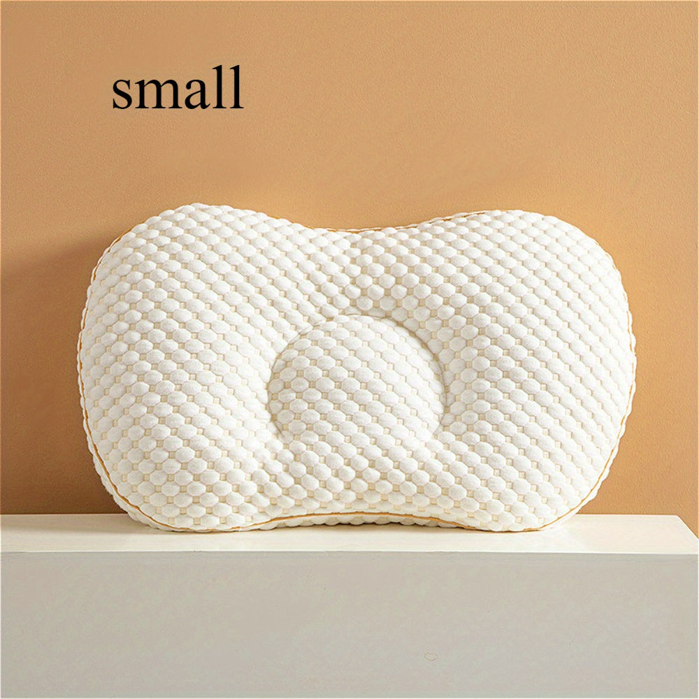 Almohada ergonómica de cuello de punto mariposa para dormir y soporte posparto