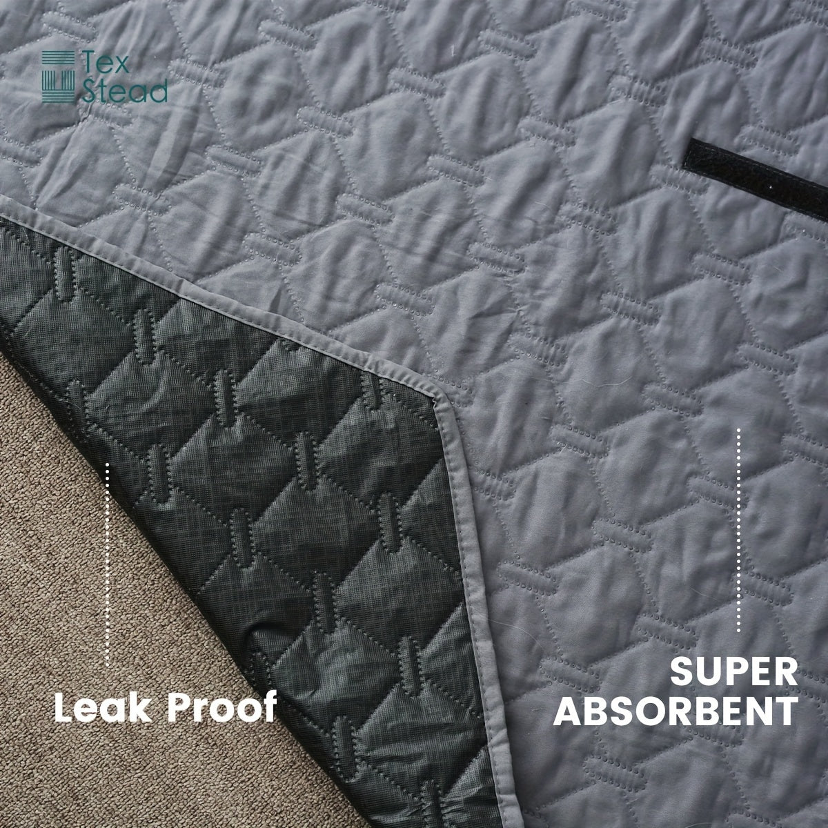 1 dona suv o'tkazmaydigan uy hayvonlari uchun pee pad mavjud, kichik uy hayvonlari uchun mukammal. Qayta ishlatiladigan va mashinada yuvish mumkin, sirpanmaydigan xususiyatlarga ega. Polyester tolalaridan tayyorlangan, itlar, mushuklar, quyonlar va