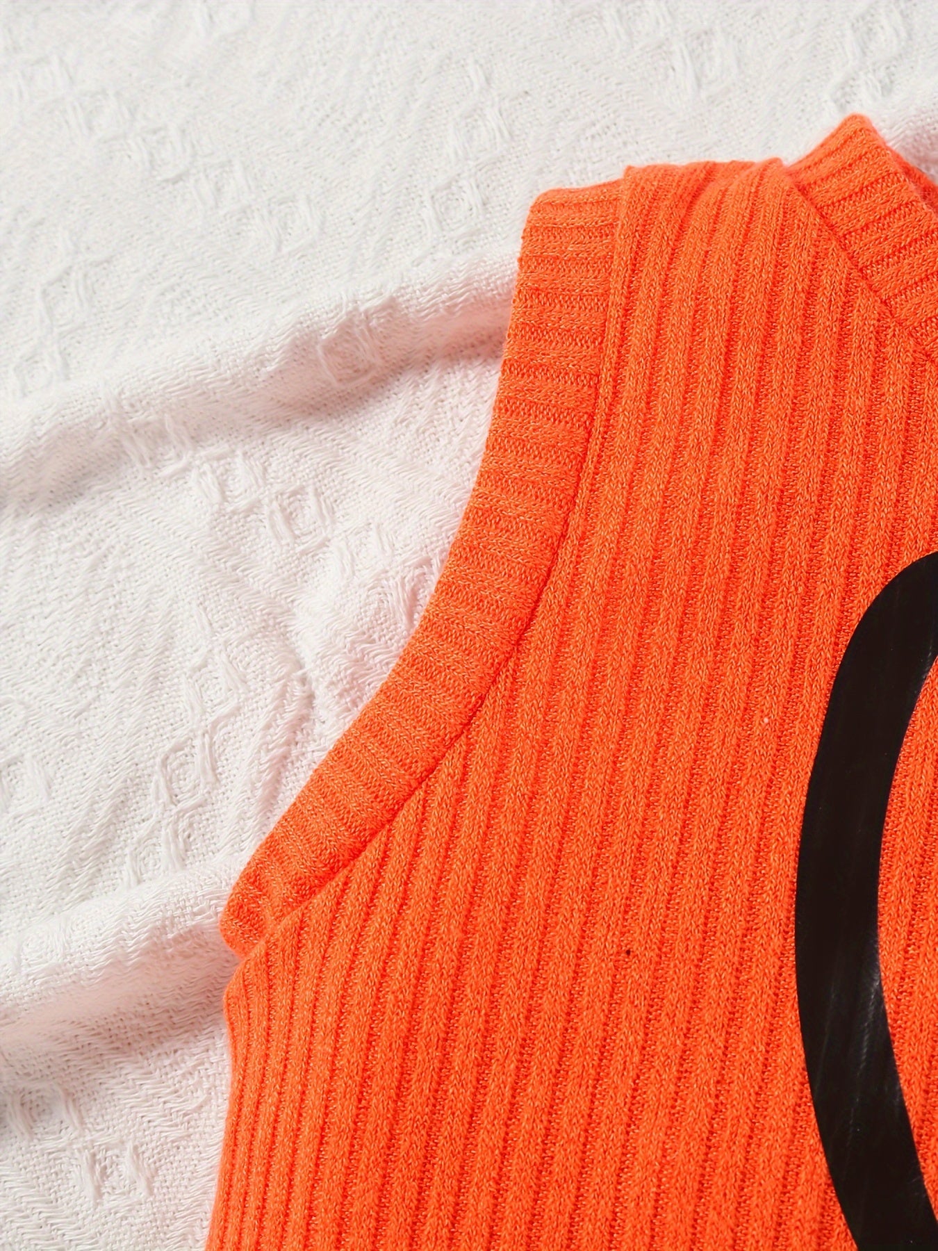 Girls Summer Outfit Set 4 Pieces Heart Print Tank Top and Shorts Polyester Knit Casual