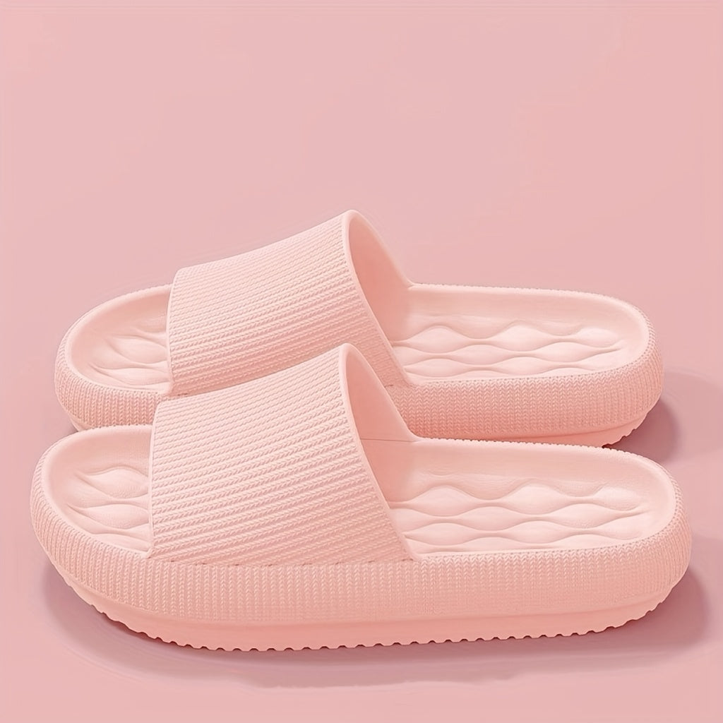 Men Women Soft Sole Platform Slip On Sandals Non-Slip Indoor Outdoor Slides