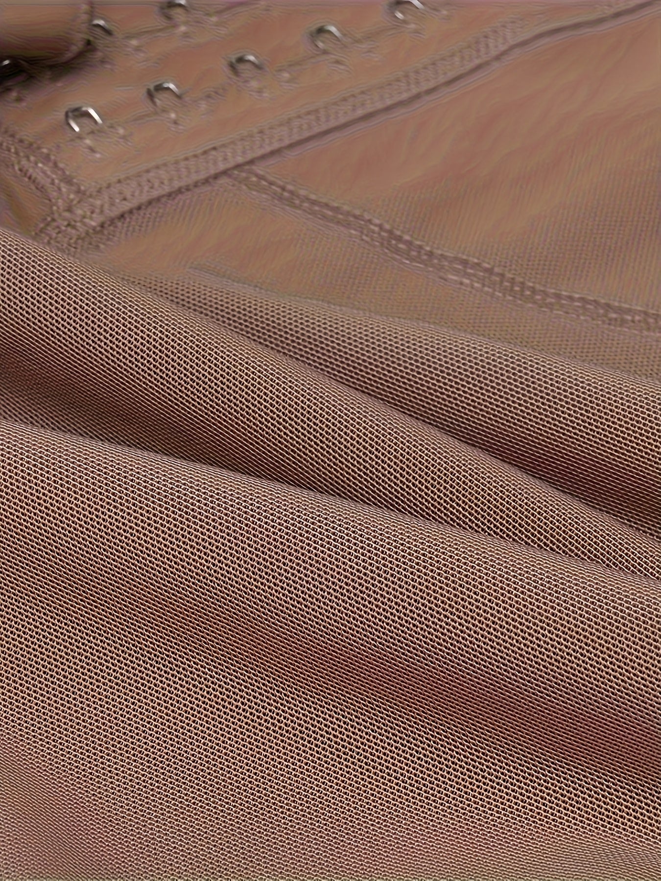 Women's High-Waist Shapewear Bodysuit Tummy Control Thigh Slimmer Lace Detail