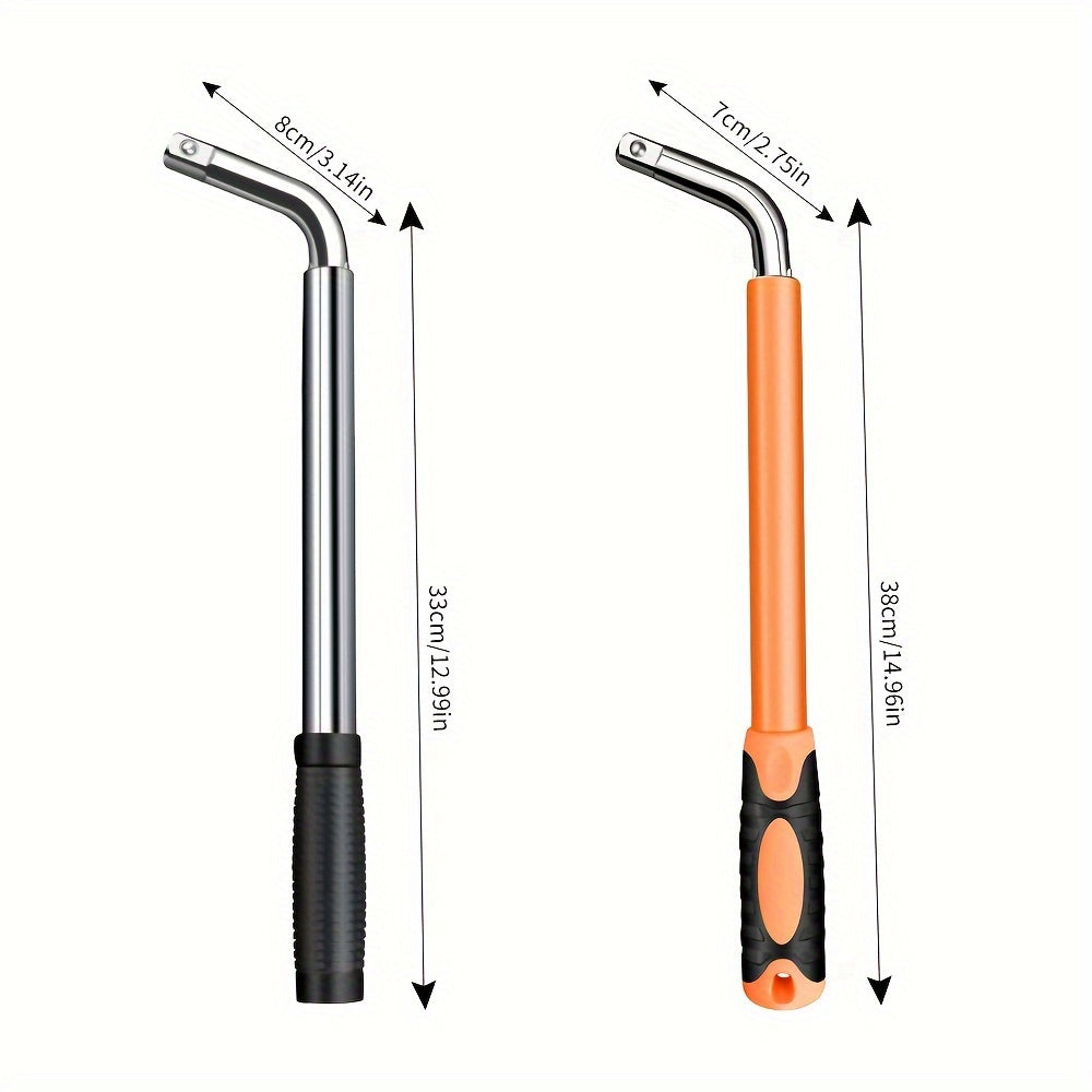 Juego de llaves de vaso telescópicas 4 en 1 de acero cromo vanadio para reparación de emergencia de neumáticos de coche