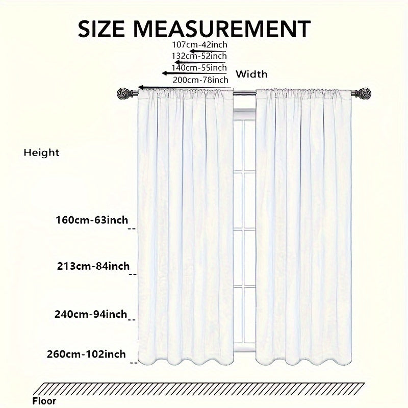 Rainbow Sugar Bean Polyester Tulle Curtain Semi-Transparent Dots for Living Room Bedroom Balcony